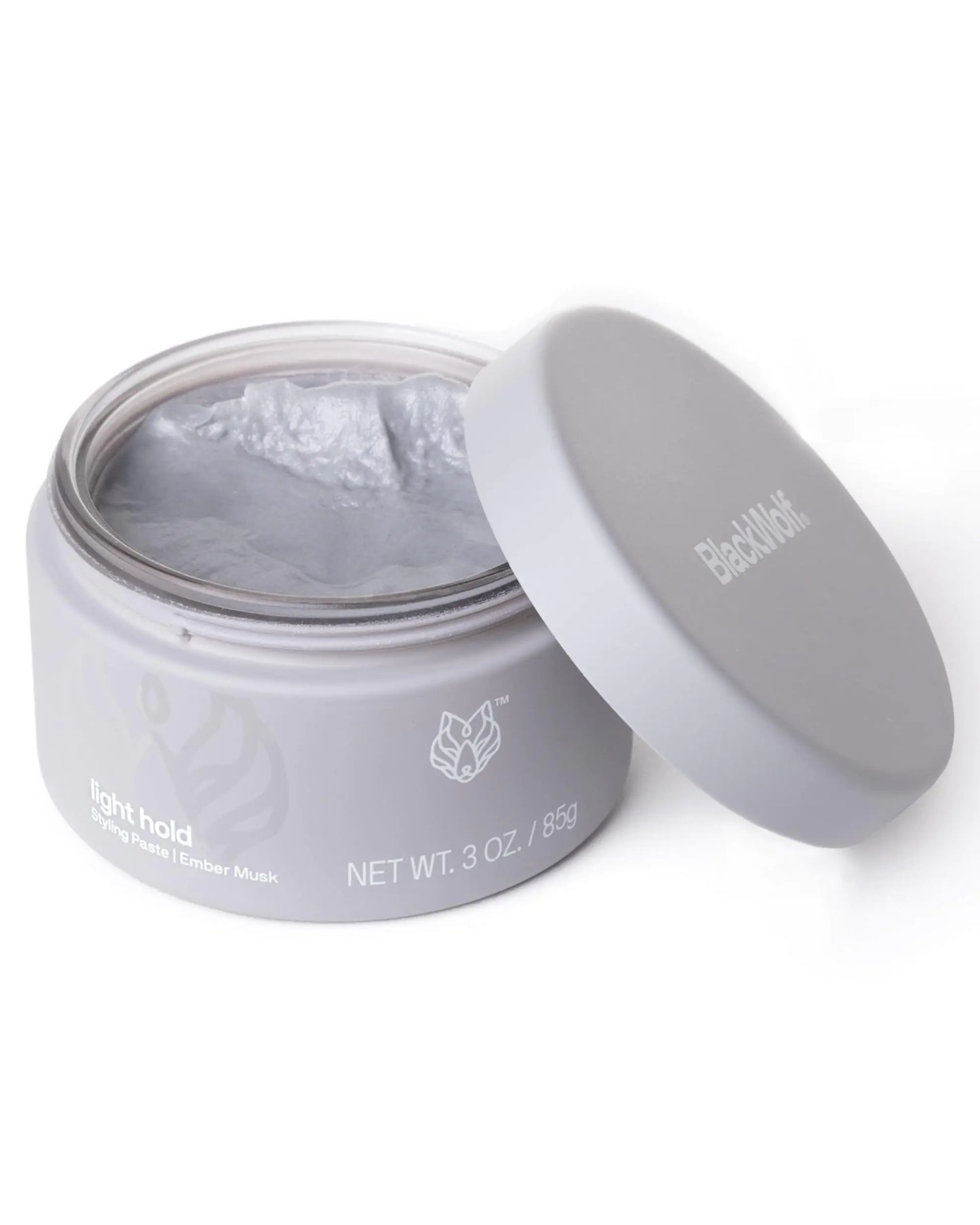 Black Wolf Hair Styling Paste for Men Light Hold