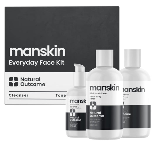 Natural Outcome Mens Skin Care Kit