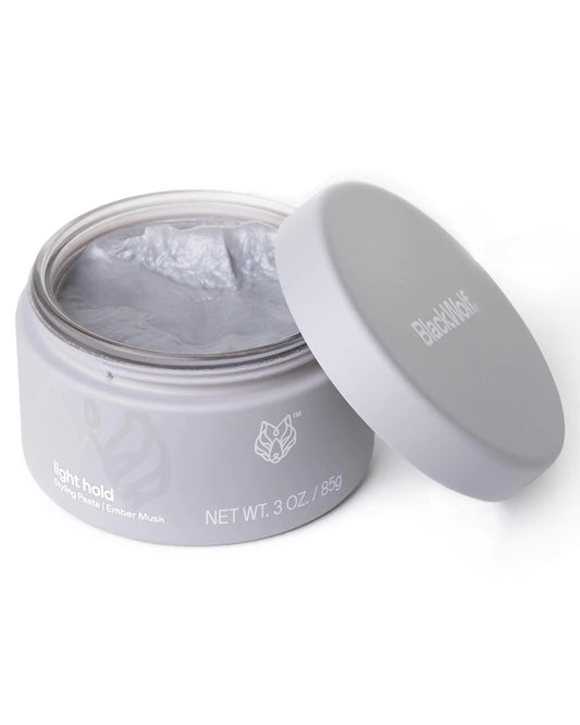 Black Wolf Hair Styling Paste for Men Light Hold